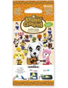 Amiibo Cartas Amiibo Animal Crossing Serie 2 - Sobre de 3...