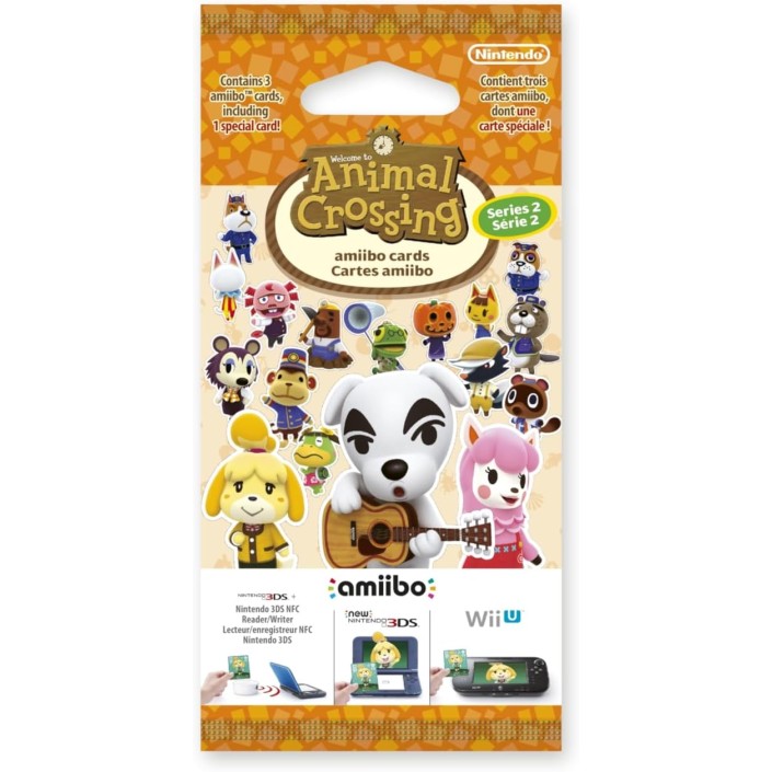 Amiibo Cartas Amiibo Animal Crossing Serie 2 -...
