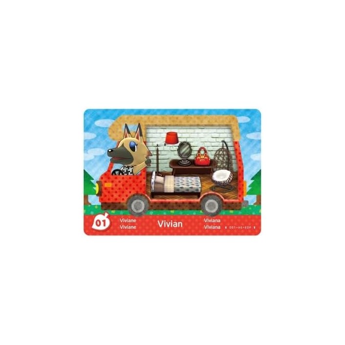 Amiibo Cartas Animal Crossing Welcome Sobre de...