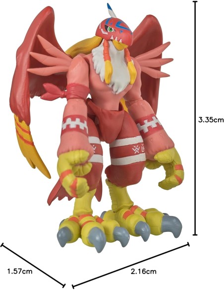 Figura Bandai Digimon Digital Monsters Modelo Garudamon