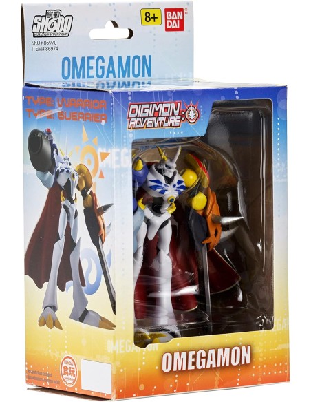 Figura Bandai Digimon Adventure Modelo Omegamon