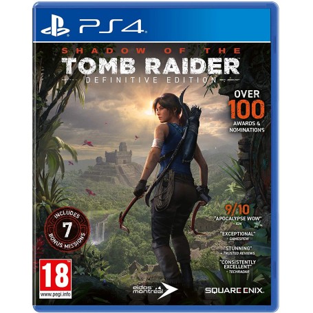 Juego Shadow of the Tomb Raider Definitive Edition Para Playstation 4 | PS4 | Outlet Caja Dañada