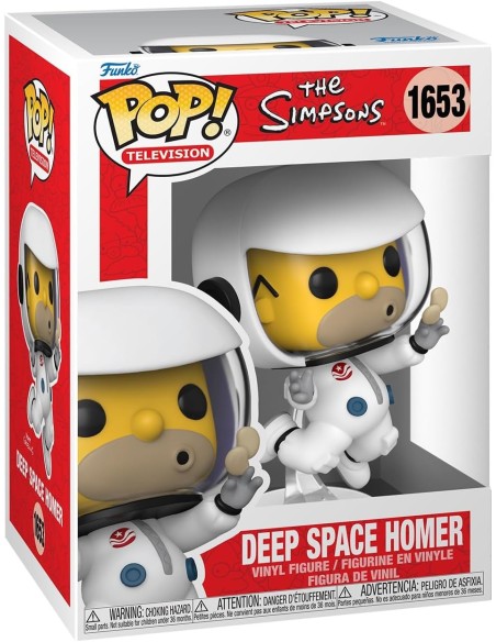 Figura Funko Pop! Televisión Los Simpsons Deep Space Homer Modelo 1653 | 80072