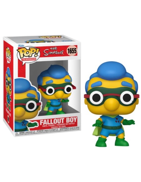 Figura Funko Pop! Televisión Los Simpsons Fallout Boy Modelo 1655 | 80074