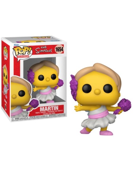 Figura Funko Pop! Televisión Los Simpsons Martin Modelo 1654 | 80073