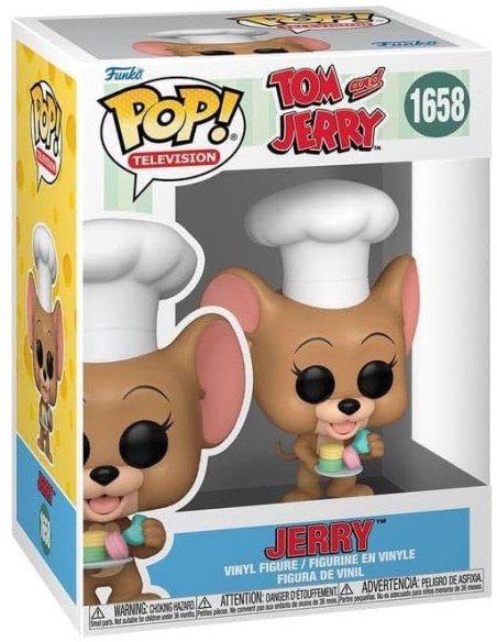 Figura Funko Pop! Animación Tom&Jerry Jerry Modelo 1658 | 80160