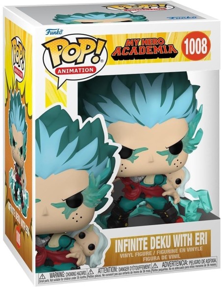Figura Funko Pop! Animación My Hero Academia Infinite Deku con Eri Modelo 1008 | 51933