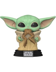 Figura Funko Pop! Star Wars Grogu El niño con rana Modelo...