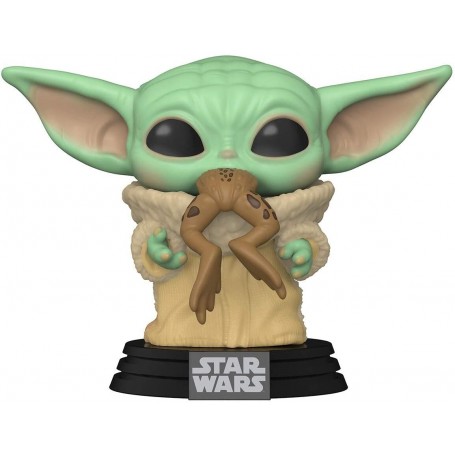 Figura Funko Pop! Star Wars Grogu El niño con rana Modelo 379 | 49932