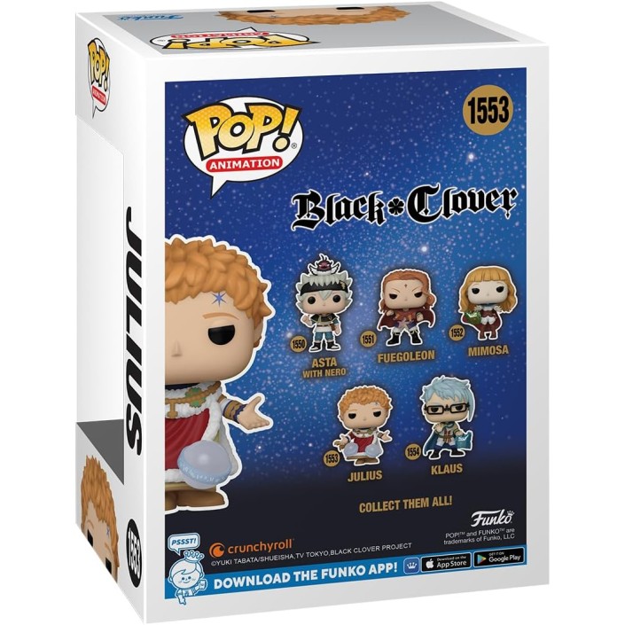 Figura Funko Pop! Animación Black Clover Julius...