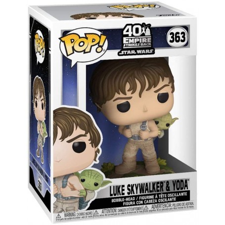 Figura Funko Pop! Star Wars Luke Skywalker y Yoda Modelo 363 | 46768