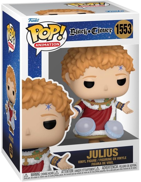 Figura Funko Pop! Animación Black Clover Julius Modelo 1553 | 72117