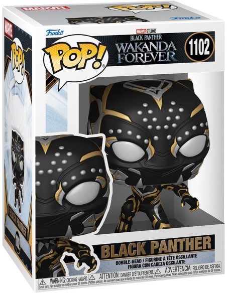 Figura Funko Pop! Marvel Black Phanter Wakanda Forever Modelo 1102 | 66718