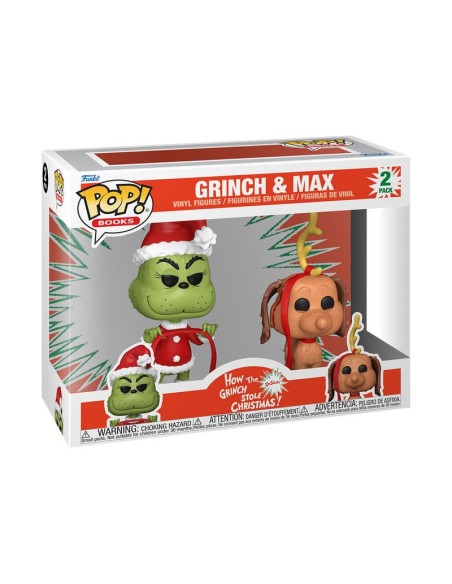 Figura Funko Pop! Películas El Grinch y Max Pack Modelo 72505