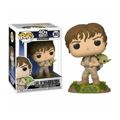 Figura Funko Pop! Star Wars Luke Skywalker y Yoda Modelo 363 | 46768
