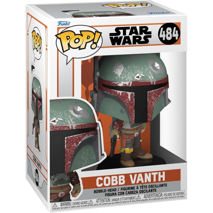 Figura Funko Pop! Star Wars Mandalorian Cobb...