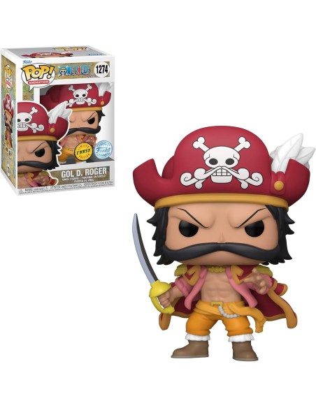 Figura Funko Pop! Animación One Piece Gol D. Roger Modelo 1274 | 63213 Edición Exclusiva de Funko Chase