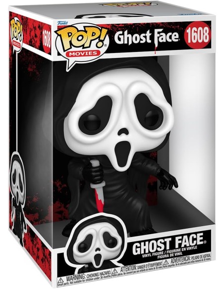 Figura Funko Pop! Películas Scream Ghost Face Grande Modelo 1608 | 80695