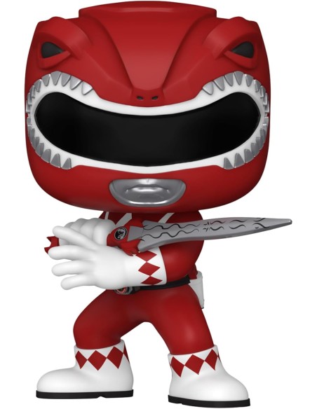 Figura Funko Pop! Power Rangers Rojo 30 Aniversario Modelo 1374 | 72157