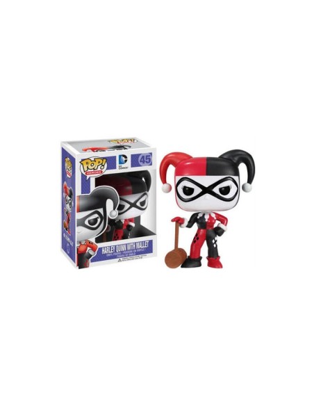Figura Funko Pop! DC Héroes Harley Quinn con Mazo Modelo 45 | 03638
