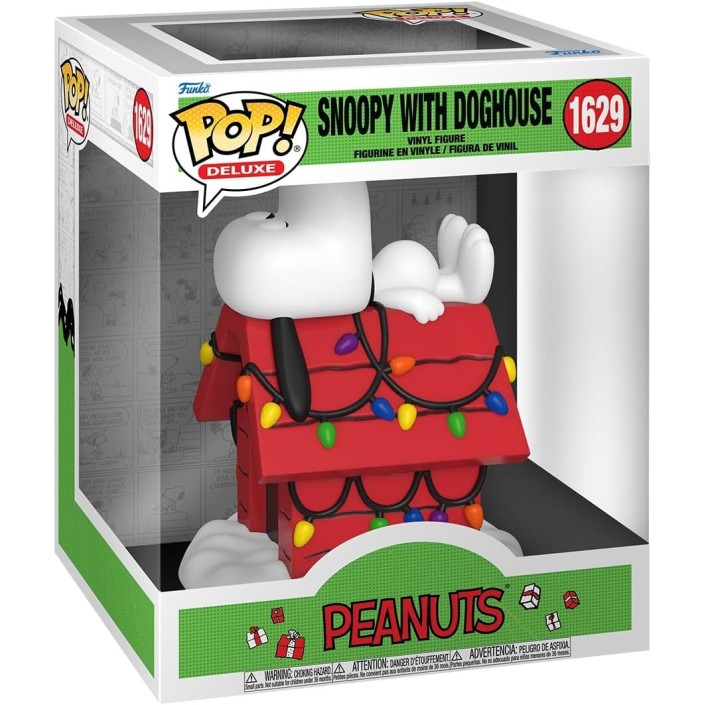 Figura Funko Pop! Deluxe Snoopy y Caseta Modelo...