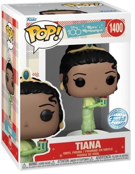 Figura Funko Pop! Disney Tiana Edición Especial 100 Aniversario Modelo 1400 | 74481