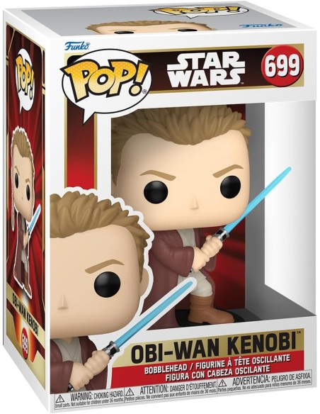 Figura Funko Pop! Star Wars Obi-Wan Kenobi Modelo 699 | 76018