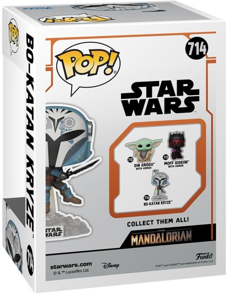 Figura Funko Pop! Star Wars Bo-Katan Kryze Modelo 714 | 80003