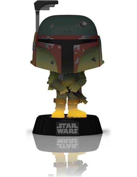 Figura Funko Pop! Star Wars Boba Fett Modelo 735 | 82723 Edición Especial Brilla en la Oscuridad
