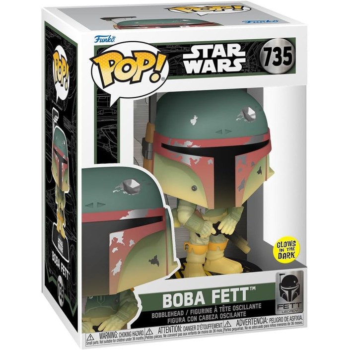 Figura Funko Pop! Star Wars Boba Fett Modelo...