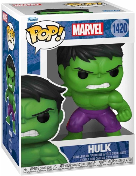 Figura Funko Pop! Marvel Hulk Modelo 1420 | 82498