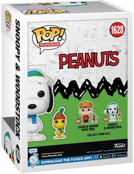 Figura Funko Pop! Snoopy y Woodstock Modelo 1628 | 80014
