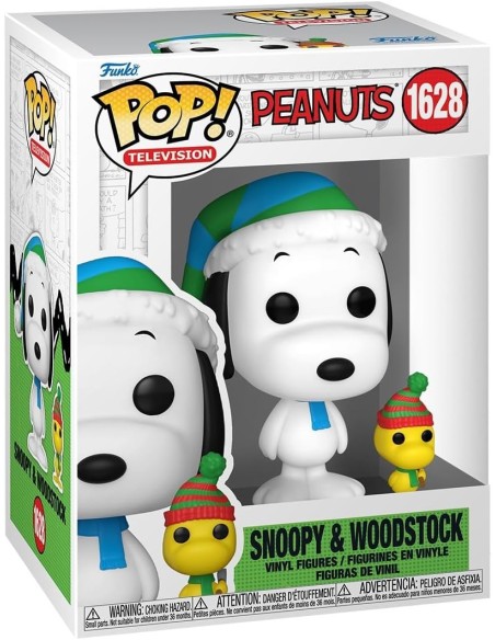 Figura Funko Pop! Snoopy y Woodstock Modelo 1628 | 80014