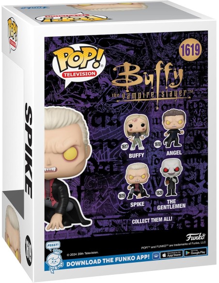 Figura Funko Pop! Television Buffy Cazavampiros Spike Vampiro Modelo 1619 | 80155