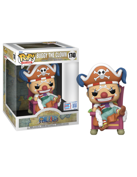 Figura Funko Pop! Animación One Piece Buggy El Payaso Modelo 1740 | 78666 Edición Limitada NY Otoño 2024
