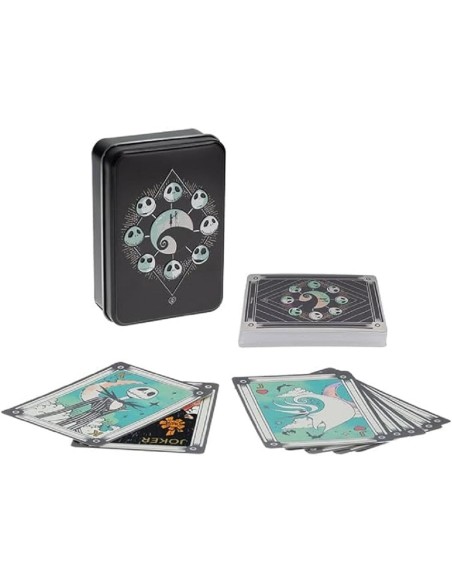 Paladone Baraja de Cartas de Poker Modelo Pesadilla Antes de Navidad