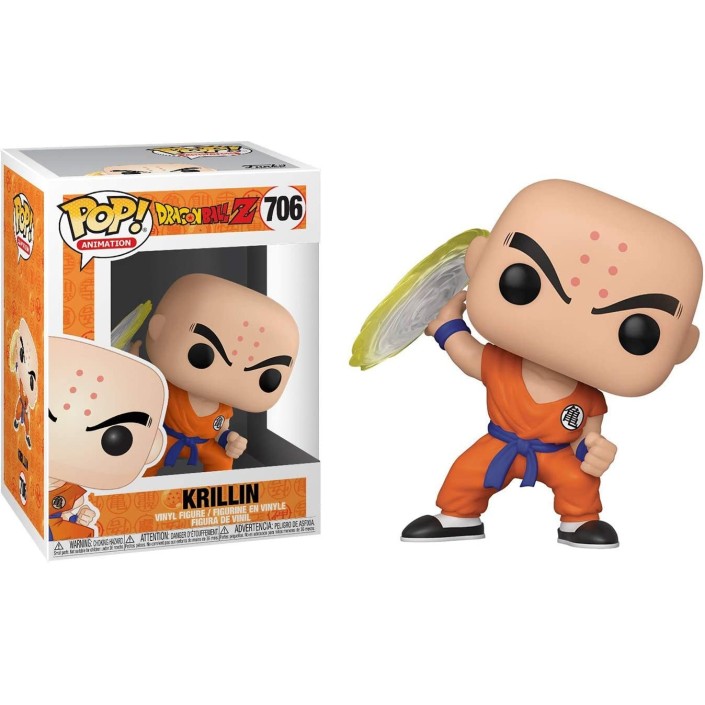 Figura Funko Pop Bola de Dragón Z - KrillinDisc...