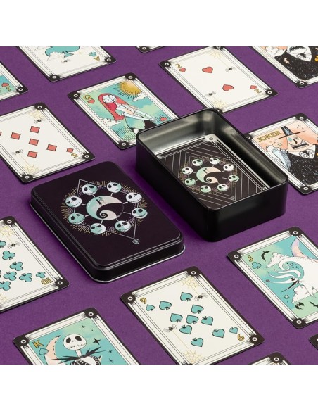 Paladone Baraja de Cartas de Poker Modelo Pesadilla Antes de Navidad