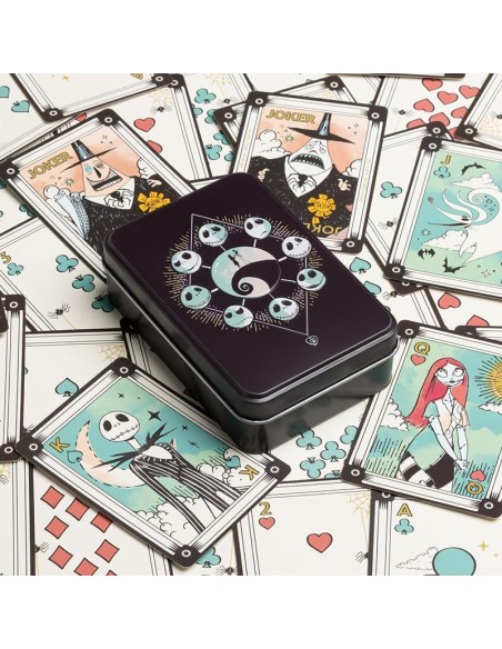 Paladone Baraja de Cartas de Poker Modelo Pesadilla Antes de Navidad