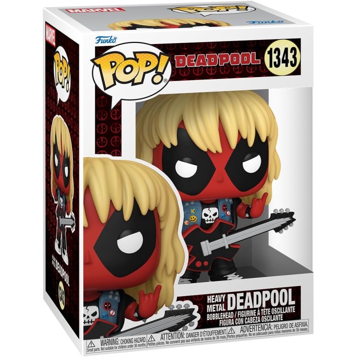 Figura Funko Pop! Marvel Deadpool Metal Band...