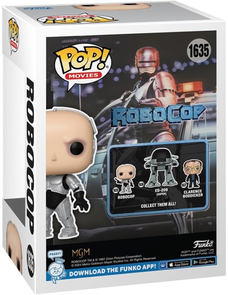 Figura Funko Pop! Películas Robocop Modelo 1635 | 80794