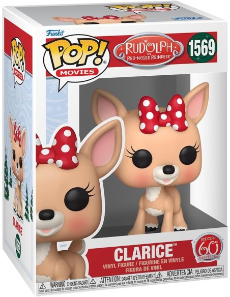 Figura Funko Pop! Películas Rudolph Clarice Modelo 1569 | 80794