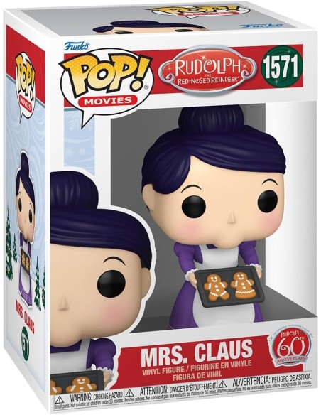 Figura Funko Pop! Películas Rudolph Mrs Klaus Modelo 1571 | 81042