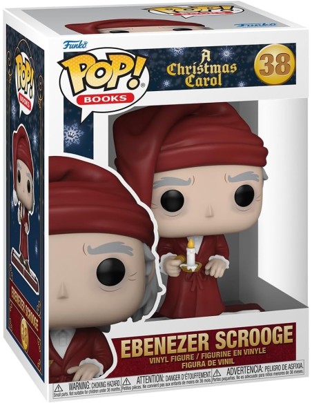 Figura Funko Pop! Libros Un Cuento de Navidad Ebenezer Scrooge Modelo 38 | 81145