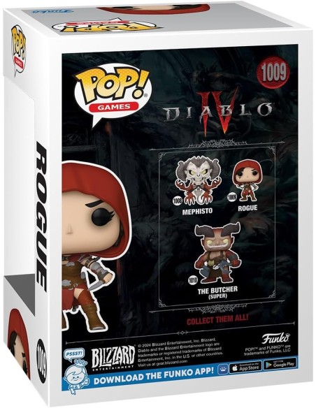 Figura Funko Pop! Juego Diablo IV Rogue con Dagas Modelo 1009 | 82373