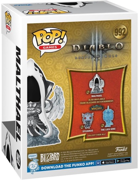 Figura Funko Pop! Juego Diablo III Maltheal Modelo 992 | 82238
