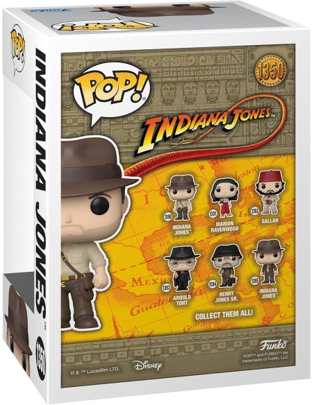 Figura Funko Pop! Películas Indiana Jones Modelo 1350 | 59258