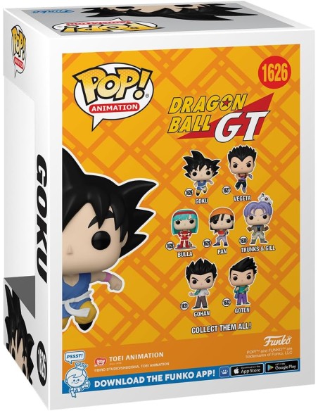 Figura Funko Pop! Dragon Ball GT Goku Modelo 1626 | 72088