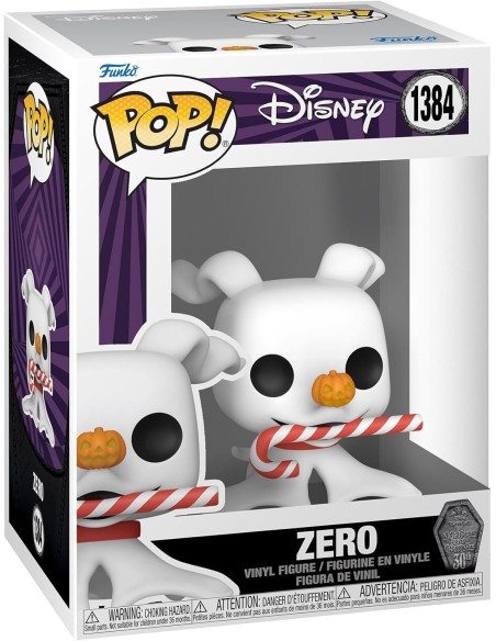 Figura Funko Pop! Disney Pesadilla antes de Navidad Zero Modelo 1384 | 72387