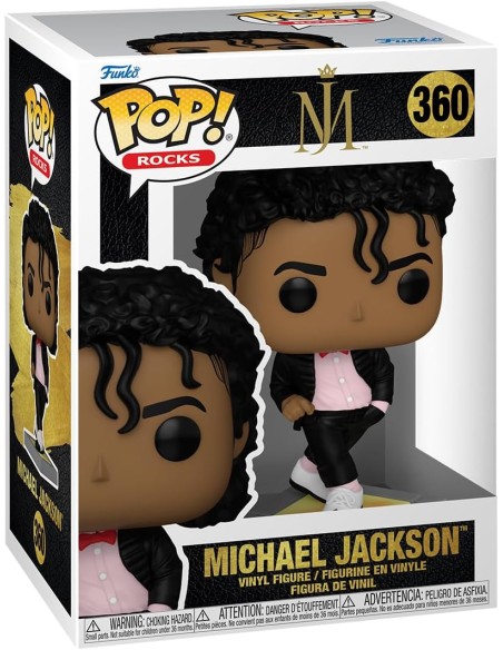 Figura Funko Pop! Rocks Michael Jackson BIlie Jean Modelo 360 | 72590